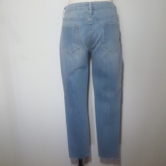 Aqua | Embroidered Floral Jeans | 29 - Picture 6 of 8